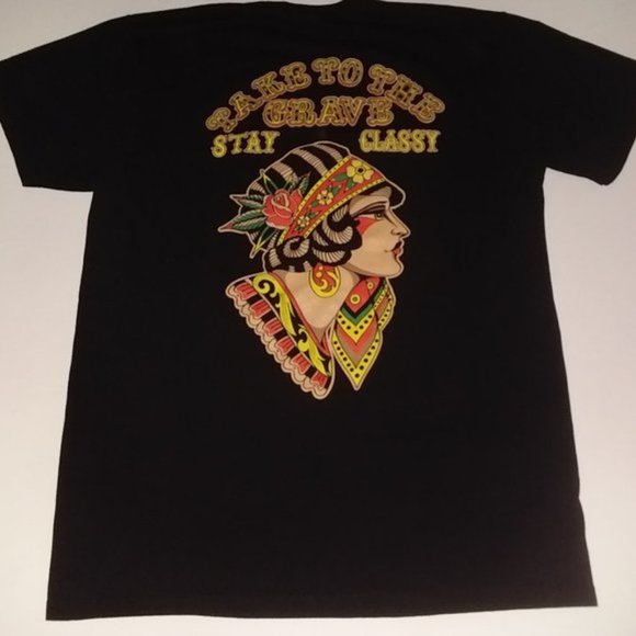 Take to the Grave "Stay Classy" Tee - Picture 1 of 7